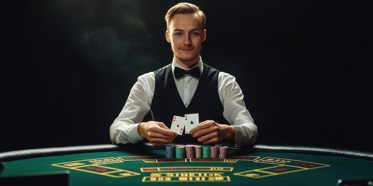 Tampilan panel kontrol Golden Toad dengan tombol taruhan dan putar yang jelas